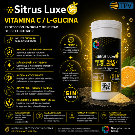 Sitrus Luxe - Vitamina C+L-Glicina
