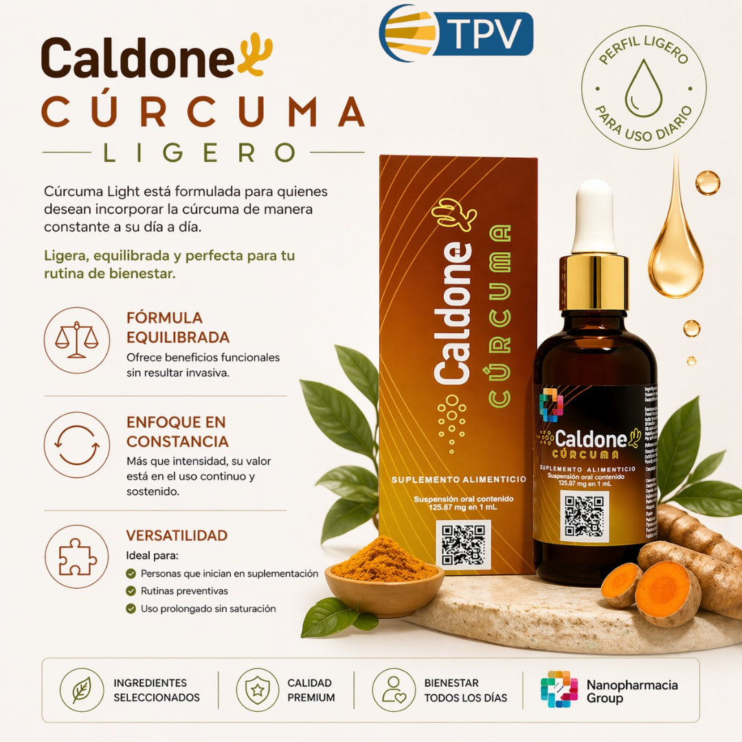Caldone ligero - Cúrcuma