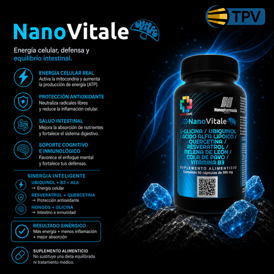 NanoVitale - antioxidantes, vitaminas y aminoácidos
