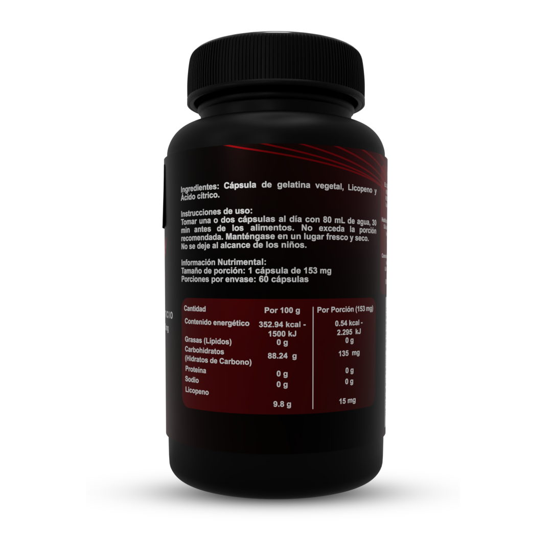  Capsulas Licopeno y ácido cítrico